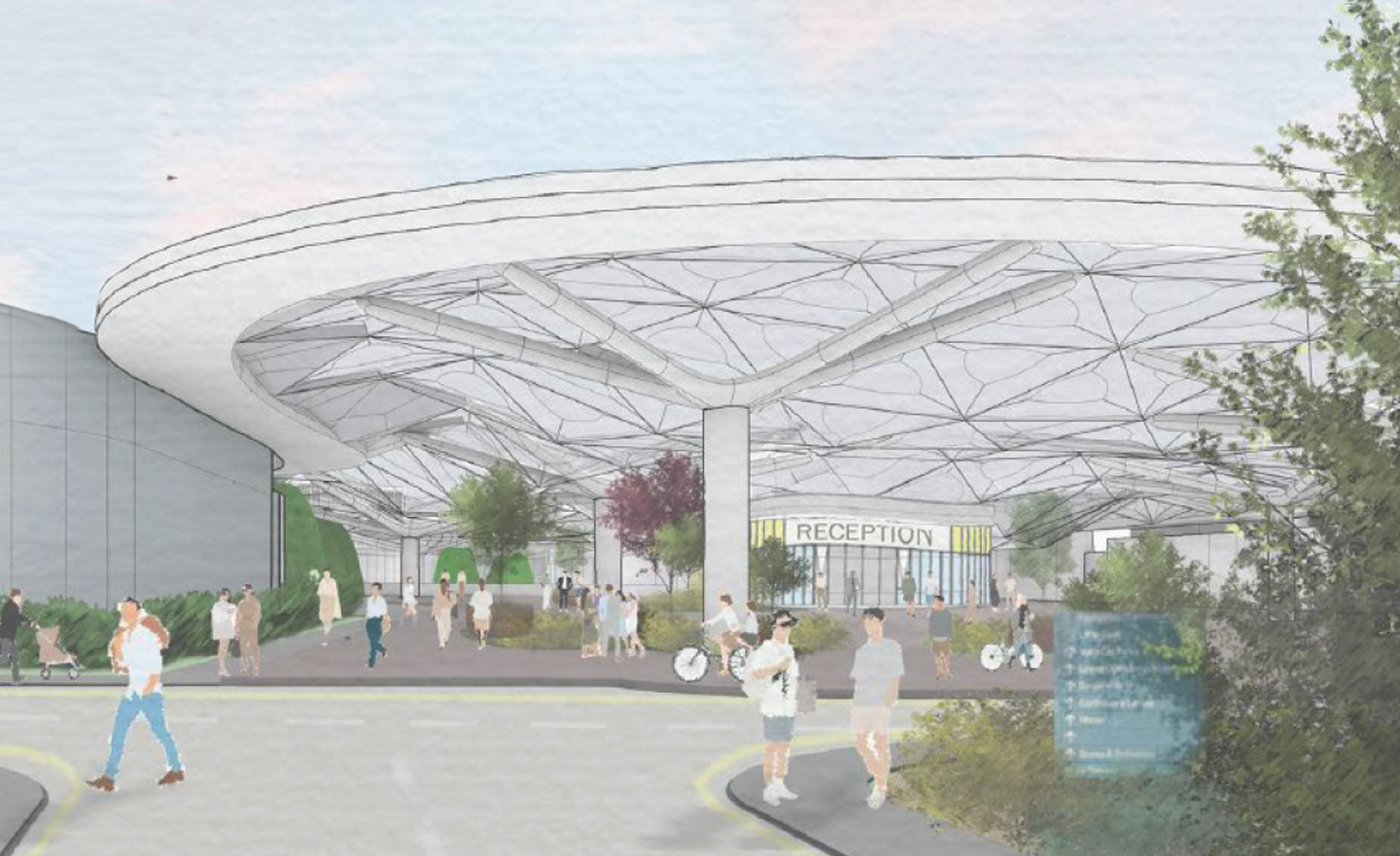 Rothamsted Campus illustration